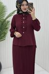 Asya Etekli Takım Bordo