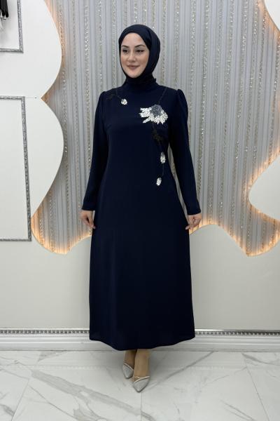 Açelya Abiye  Lacivert