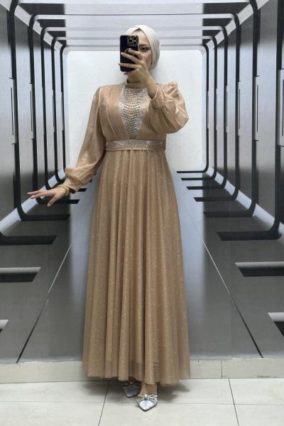 Amaris simli abiye  Vizon