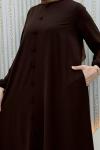 Ayende Elbise Kahverengi