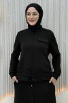 Aymina Etekli Takım Siyah
