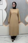 Belis Tunik Elbise Vizon