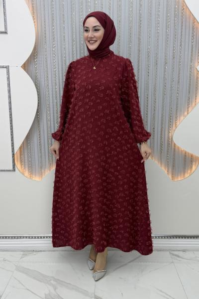 Belma Elbise Bordo