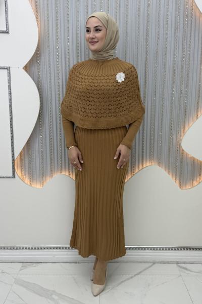 Bergüzar Elbise Camel