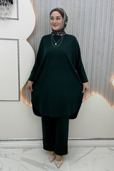 Beyhude Pantolonlu Takım Zümrüt