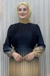 Birce elbise  Lacivert