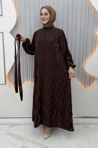 Ceylan Elbise Kahverengi