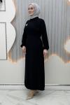 Dilruba Elbise Siyah