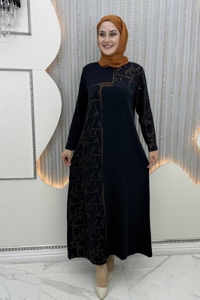 Doğa Elbise Lacivert