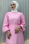 Elvanur Elbise Pembe