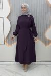 Esila Elbise Mor