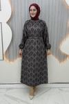 Etnik Elbise  Siyah
