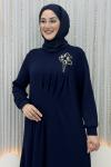Gülay Elbise Lacivert