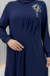 Gülay Elbise Lacivert