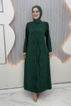 Hafsa elbise Zümrüt