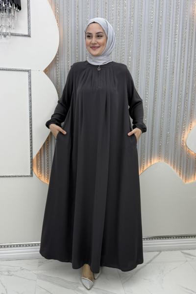 Ilım Elbise Antrasit