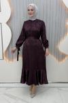 Jakar Elbise Bordo
