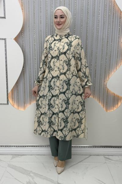 Mayıs Pantolonlu Takım Mint Yeşili