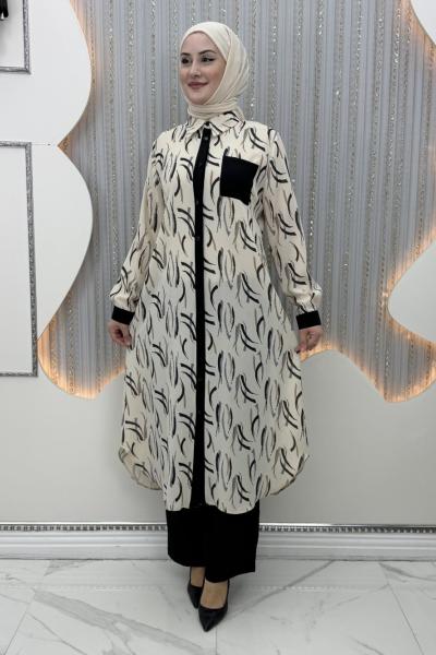 Miya Pantolonlu Takım Siyah