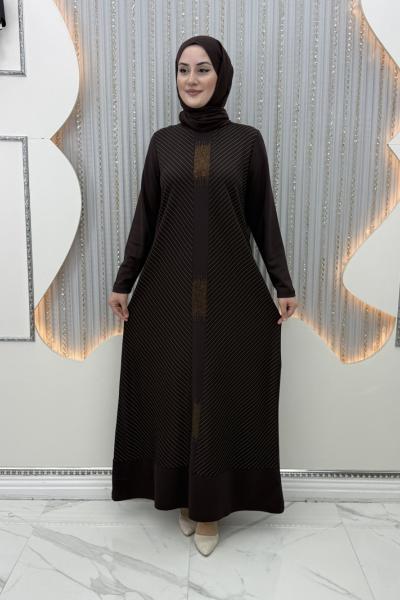 Nevada Elbise Kahverengi