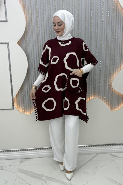 Papatya Panço Bordo