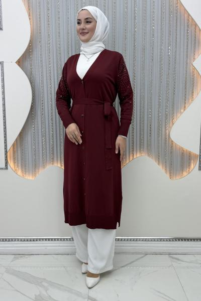 Safinaz Hırka  Bordo