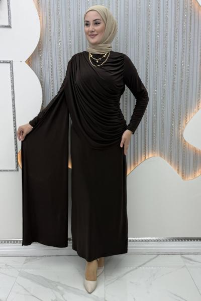 Şahsel Elbise  Kahverengi
