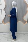 Selime Pantolonlu Takım Mavi