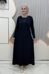 Selinay Elbise Lacivert
