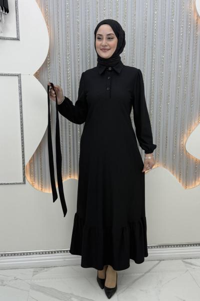 Selove Elbise Siyah
