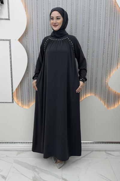 Selvinaz Elbise Antrasit