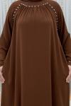 Selvinaz Elbise Kahverengi