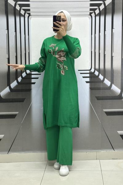 Violet triko takım  Zümrüt