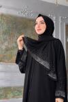 Azure Abaya-Siyah