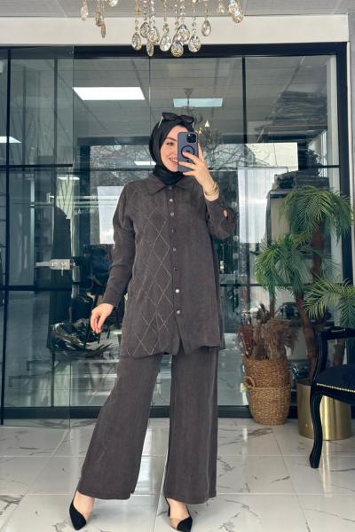 Ferah Takım Kahverengi