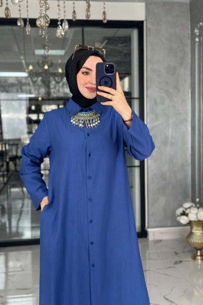 Pınar Pantolon Takım-Mavi