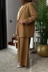 Monela Ceket Takım  Camel