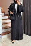 ZAHHA ABAYA TAKIM Siyah