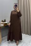 Cansel Elbise Kahve