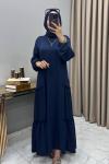 Cansel Elbise Lacivert