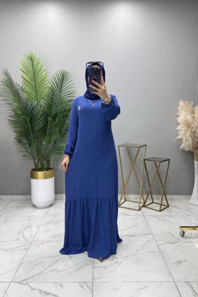 Nurgül Elbise İndigo