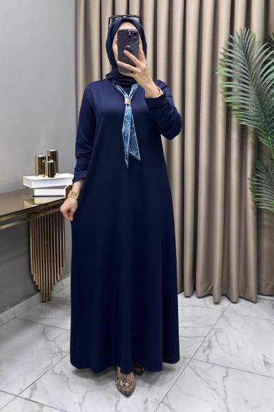 Rumeysa Elbise Lacivert