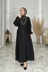 Asya Elbise  Siyah