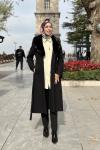Bade Kürklü Kaban Siyah