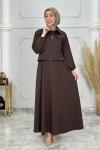 Berrak Takım Elbise  Acı Kahve