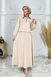 Berrak Takım Elbise  Krem