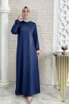 Beyza Abiye Elbise  İndigo