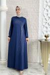 Beyza Abiye Elbise  İndigo