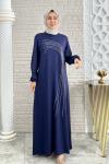 Beyza Abiye Elbise  Lacivert