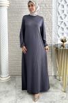 Beyza Abiye Elbise  Gri